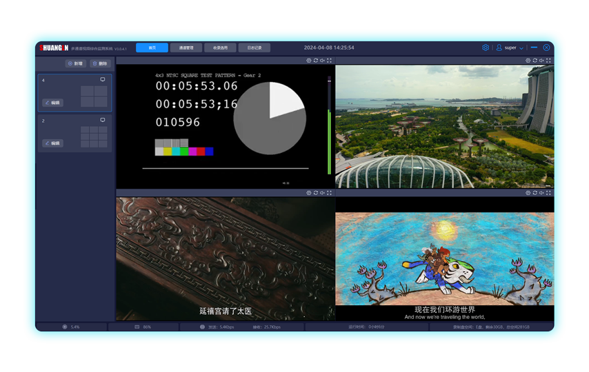 多通道视频综合监测-(2)